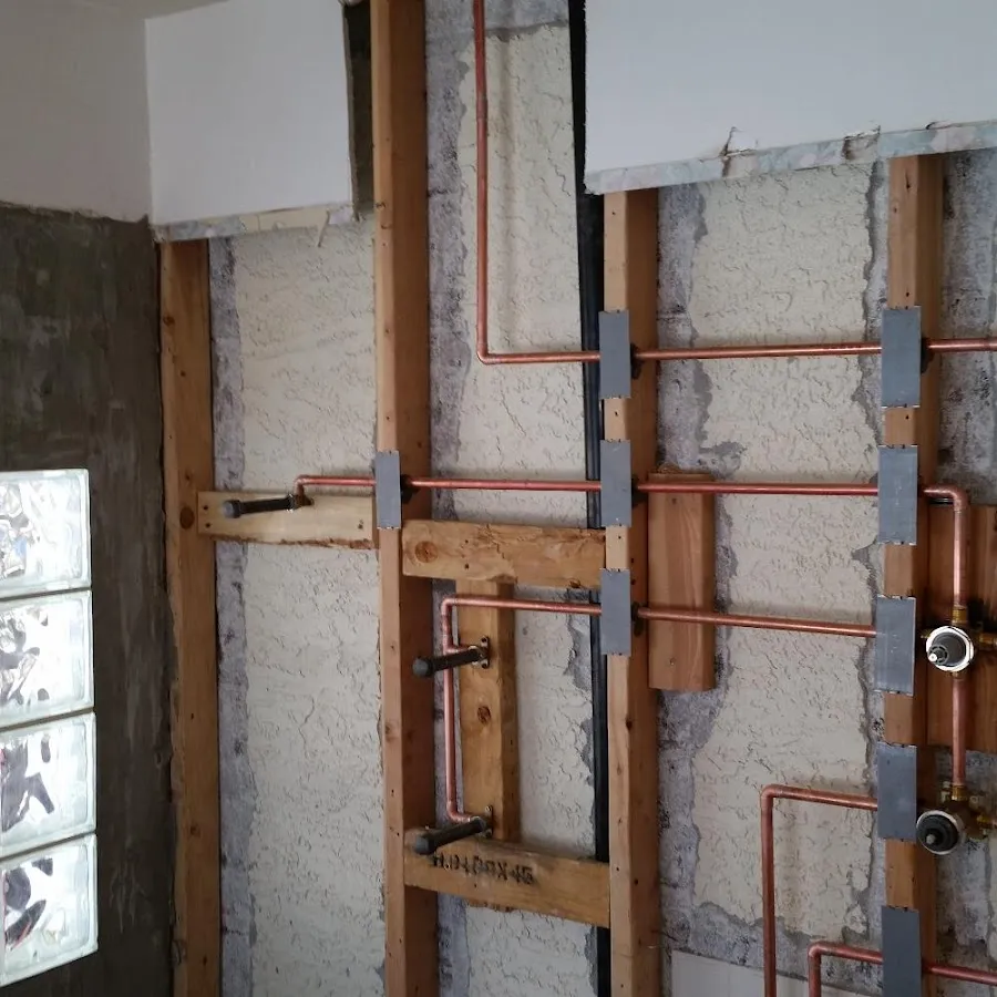 Copper pipe installation for Burst Pipe Repair in Benner